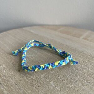 Kendall Bracelet, anklet, trendy, comfortable, tie, embroidery thread, woven, gi